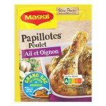 Papillotes Préparation Maggi Poulet ail et oignons - 36g