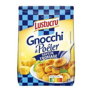 Gnocchi à poêler Lustucru Fromage - 300g