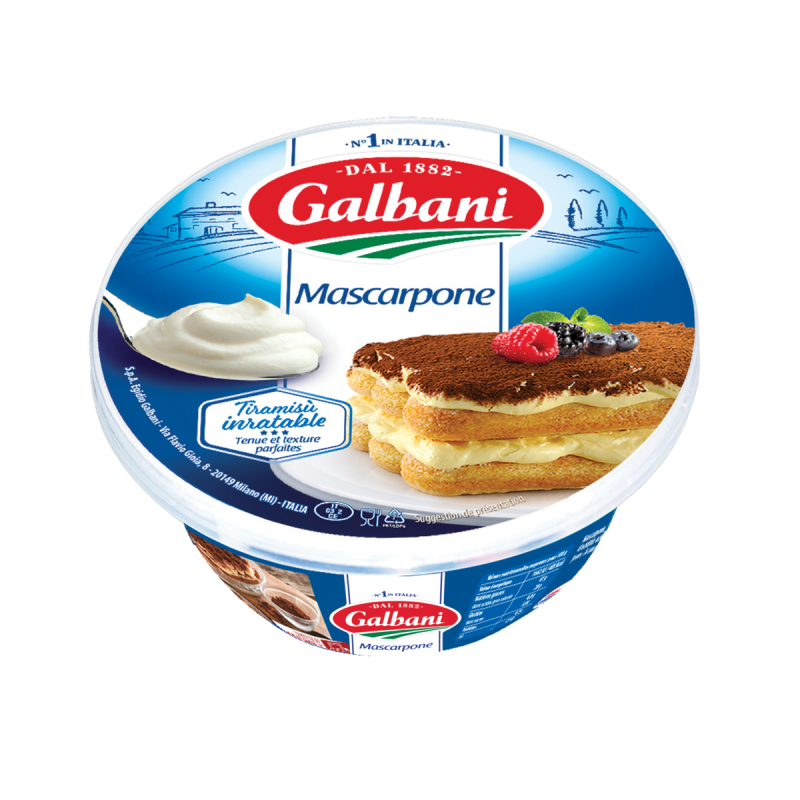 Mascarpone Galbani - Ingrédient pour Tiramisù