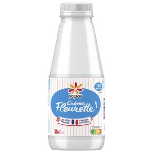 Crème Fleurette légère Yoplait 15%MG - 38cl