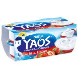 Yaourt à la grecque YAOS Nestle Fraise - 4x125g