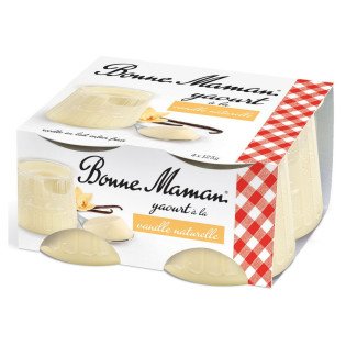 Yaourt Bonne Maman Vanille - 4x125g