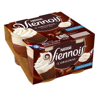 Liégeois Viennois Nestle Chocolat - 4x100g