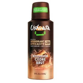 Déodorant Ushuaïa Cedre brut - 150ml