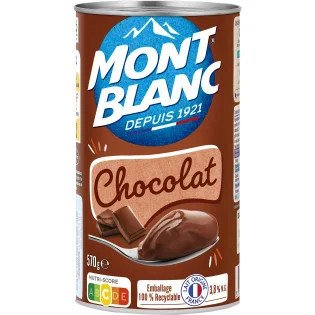 Crème dessert Mont Blanc Boîte Chocolat - 570g