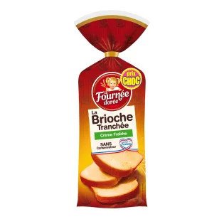 Brioche Tranchée La Fournée Dorée Crème fraiche - 500g