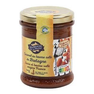 Caramel beurre salé de Bretagne Nos Régions Ont Du Talent - 200g