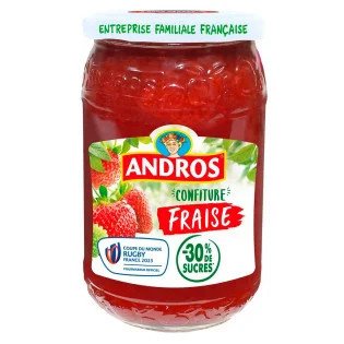 Confiture Allégée Andros Fraises - 350g