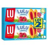 Biscuits La Barquette Lulu LU Framboise - 2x120g