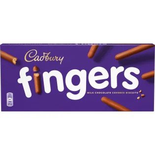 Fingers Cadbury chocolat au lait - 114g