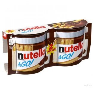 Biscuits Nutella & Go x2 packs - 104g