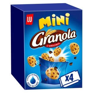 Cookies mini Granola LU Pépites de chocolat - 160g