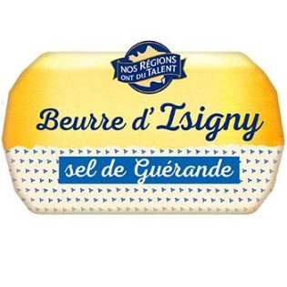 Beurre d'Isigny NRT Demi-sel - 80% MG - 250g