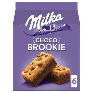 Gâteaux moelleux Brookie Milka Chocolat - 152g