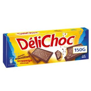 Biscuits Délichoc Chocolat lait - 150g