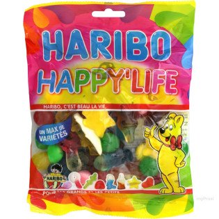 Bonbons Happy Life Haribo Sachet - 275g