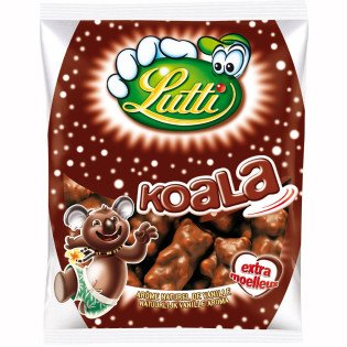 Bonbons LUTTI Koala Guimauve Chocolat - 185g