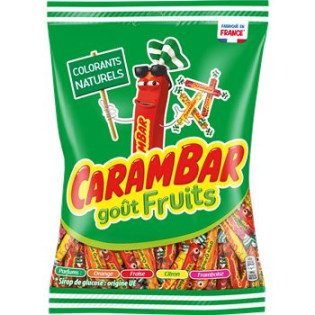 Bonbons CARAMBAR Fruits Assortiment - 320g