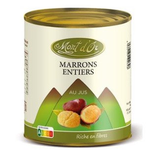 Marrons entiers Mont d'Or - 800g