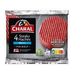 Steak haché Charal 5%mg x4 - 400g