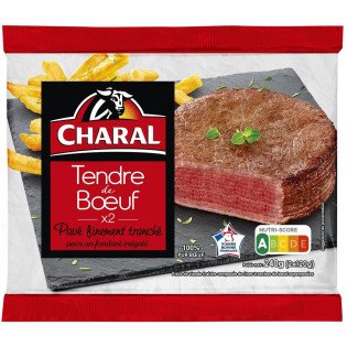 Tendre de boeuf Charal x2 - 240g