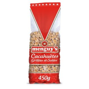 Cacahuètes Menguy's Grillées salées - 450g