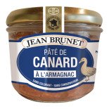 Pâté de canard Jean Brunet A l'Armagnac - 180g