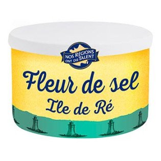 Fleur de sel de l'Ile de Ré Nos Regions ont du Talent - 125g