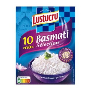 Riz Basmati Cuisson 10min Lustucru - 900g