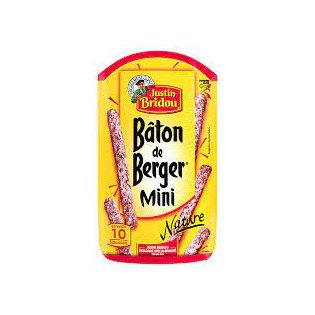 Saucisson Mini Justin Bridou Bâton de Berger - 100g