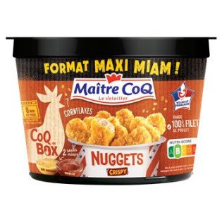 Box nugget Maître Coq 2 sauces, Crispy - 585 g